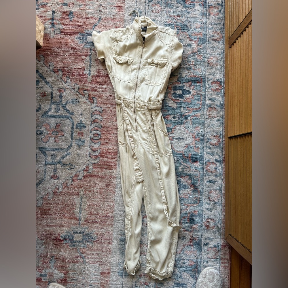 Stylish Cream Jumpsuit